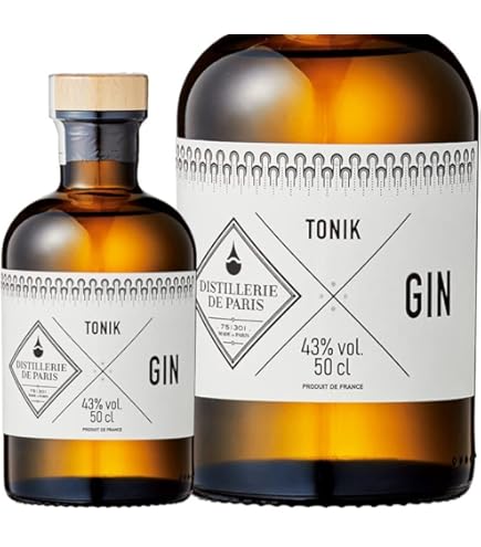 新品　ディスティレリ・ド・パリ ジン　トニック　500ml 43% 2本 Amazon.co.jp: ディスティレリ・ド・パリ ジン トニック 43度 500ml